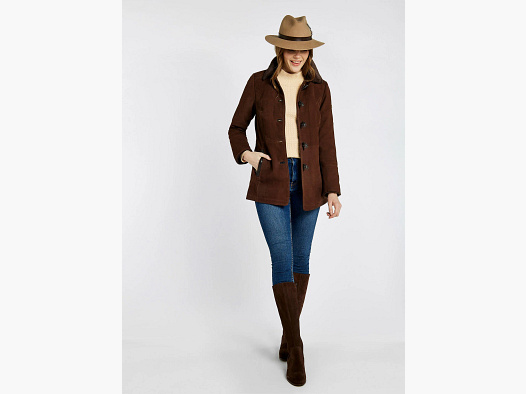 DUBARRY OF IRELAND / Clarke Lederjacke - Walnut (Gr. 34/SX )