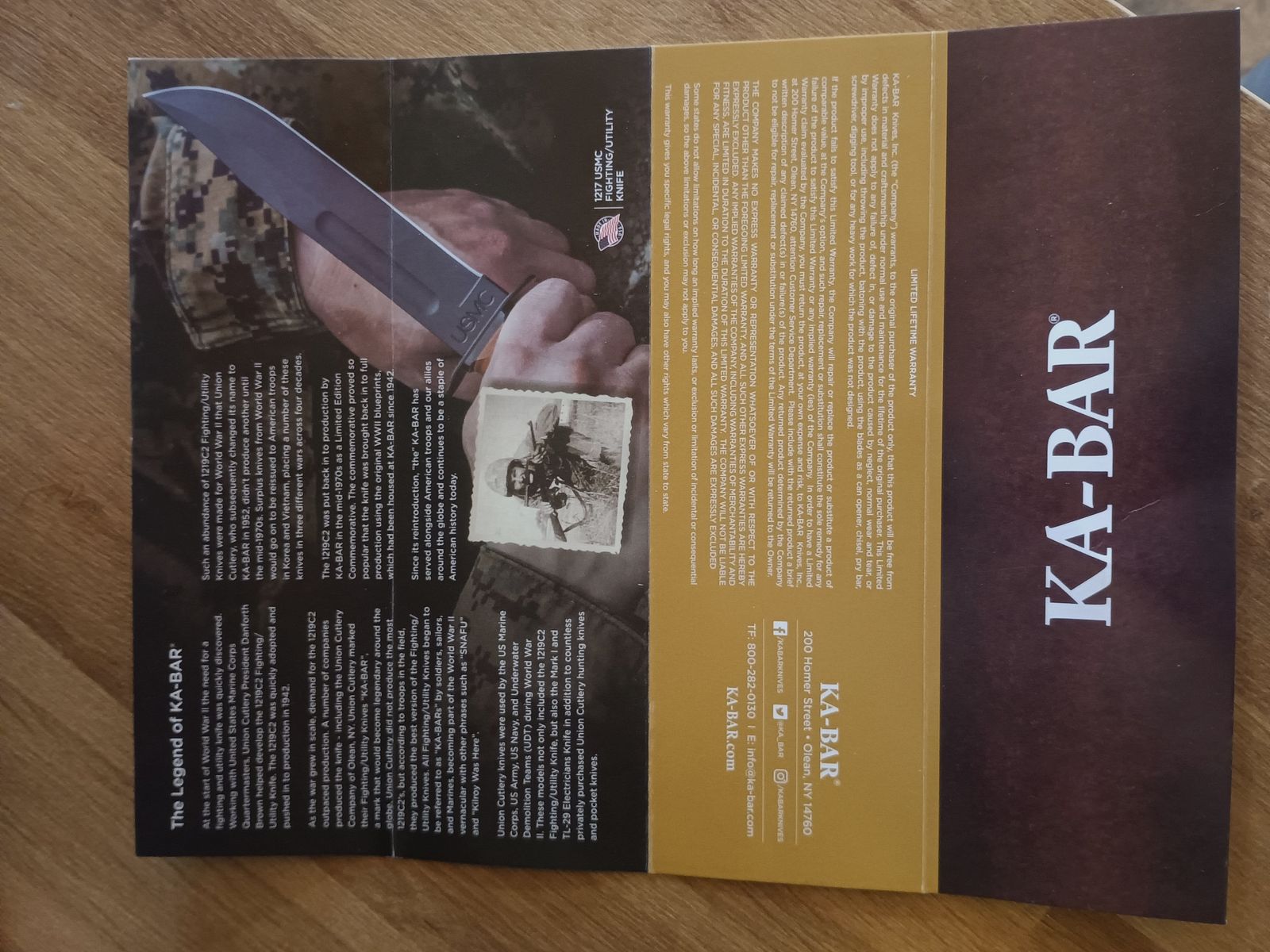 Jagdmesser/Outdoormesser KA-BAR BK62