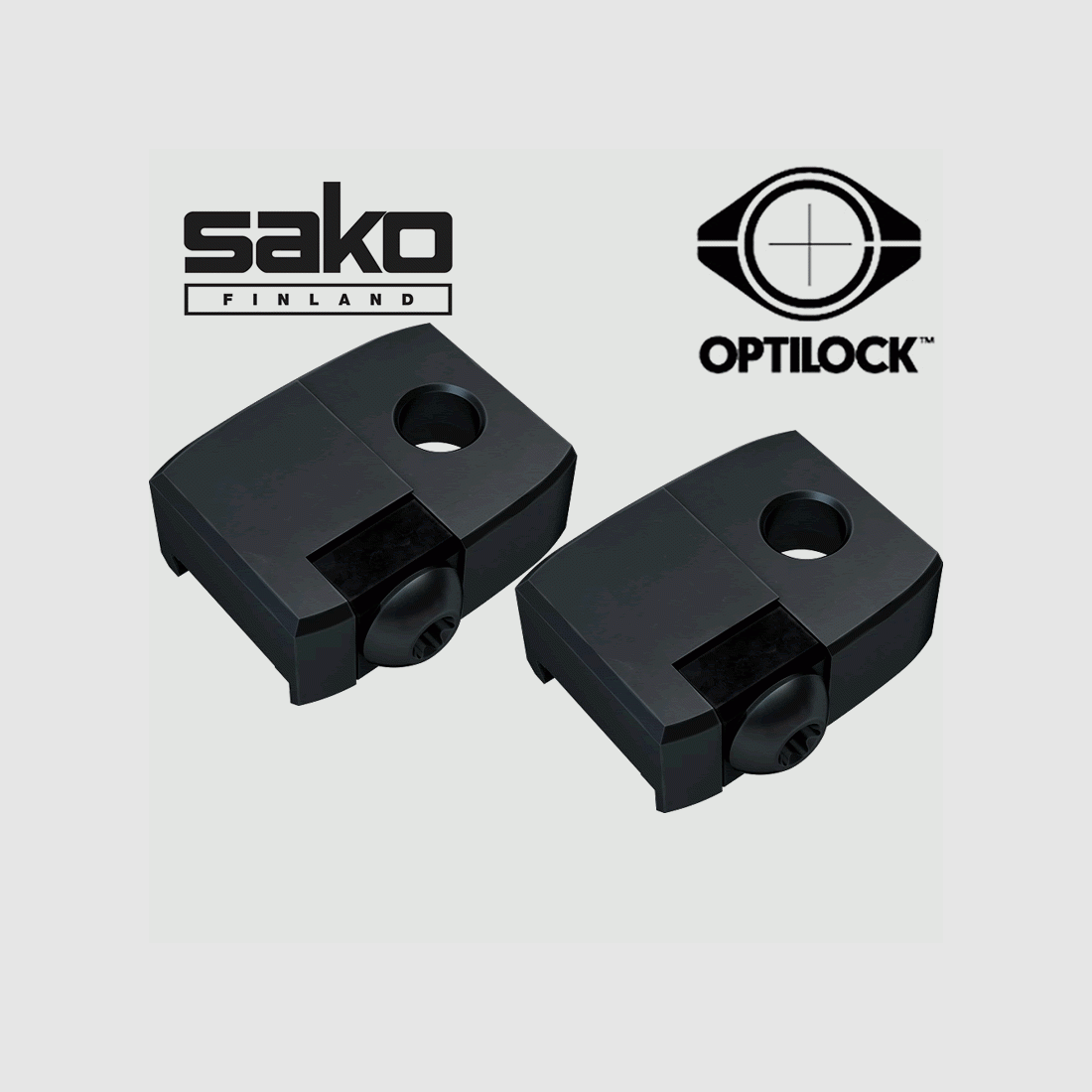 Sako 85 Optilock Montagebasen Ausführung: Sako 85 (XS-SM), 75 (I-III) Short