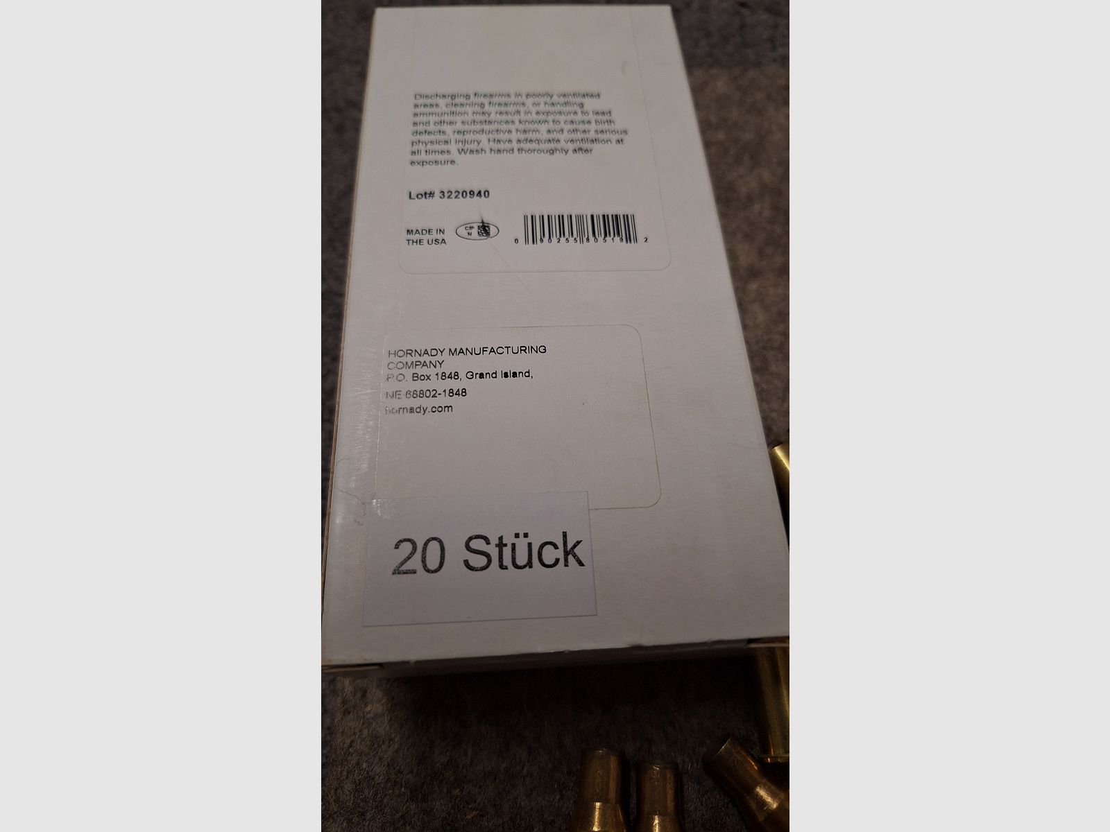 7,62x54R douilles Hornady