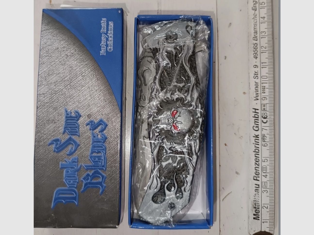 Klappmesser Totenkopf 
