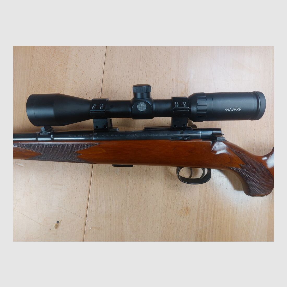 Anschütz, Ulm Match 54, Stutzen