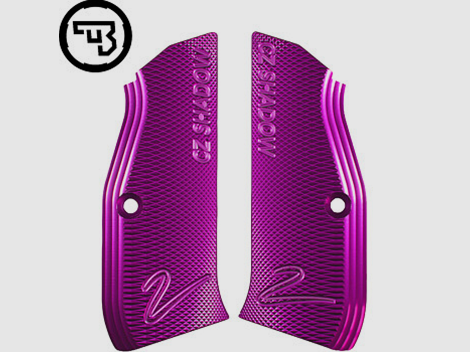 CZ Panneaux de Poignée Shadow 2 Violet
