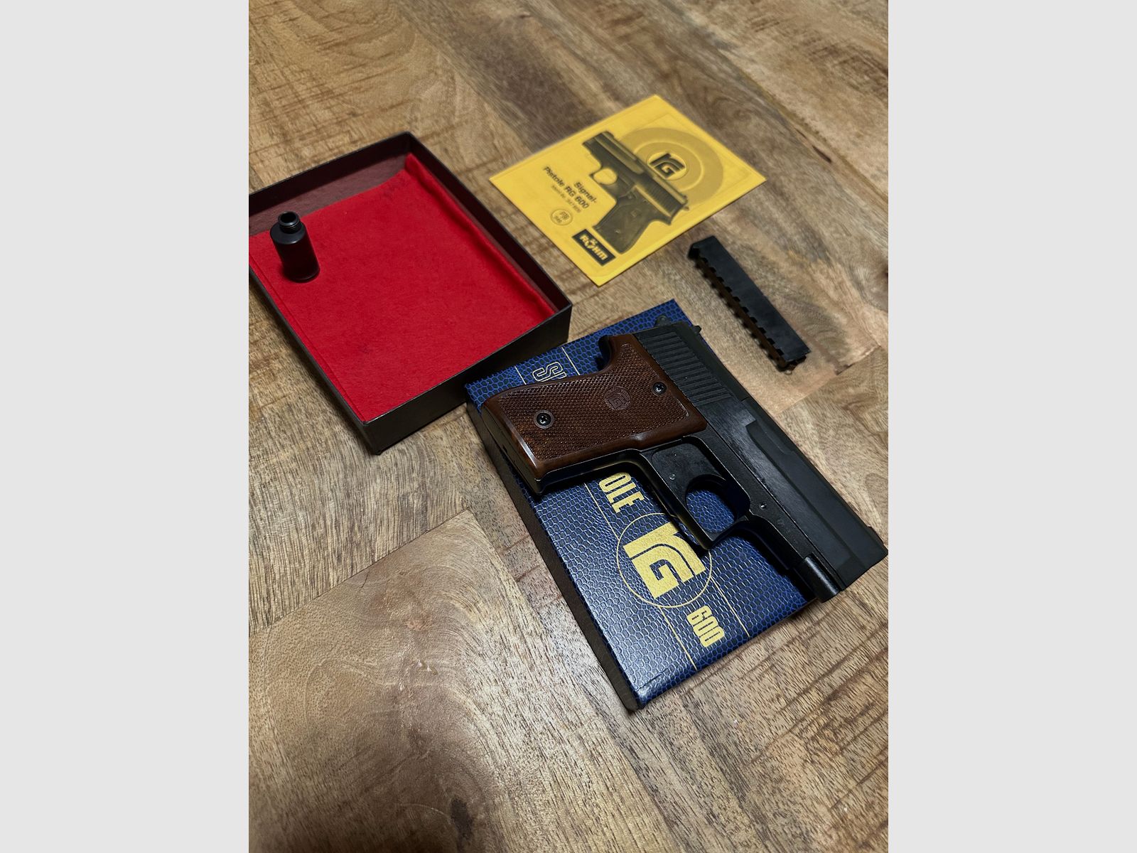 Röhm RG600 cal. 22 lang Knallpatrone Made in West Germany