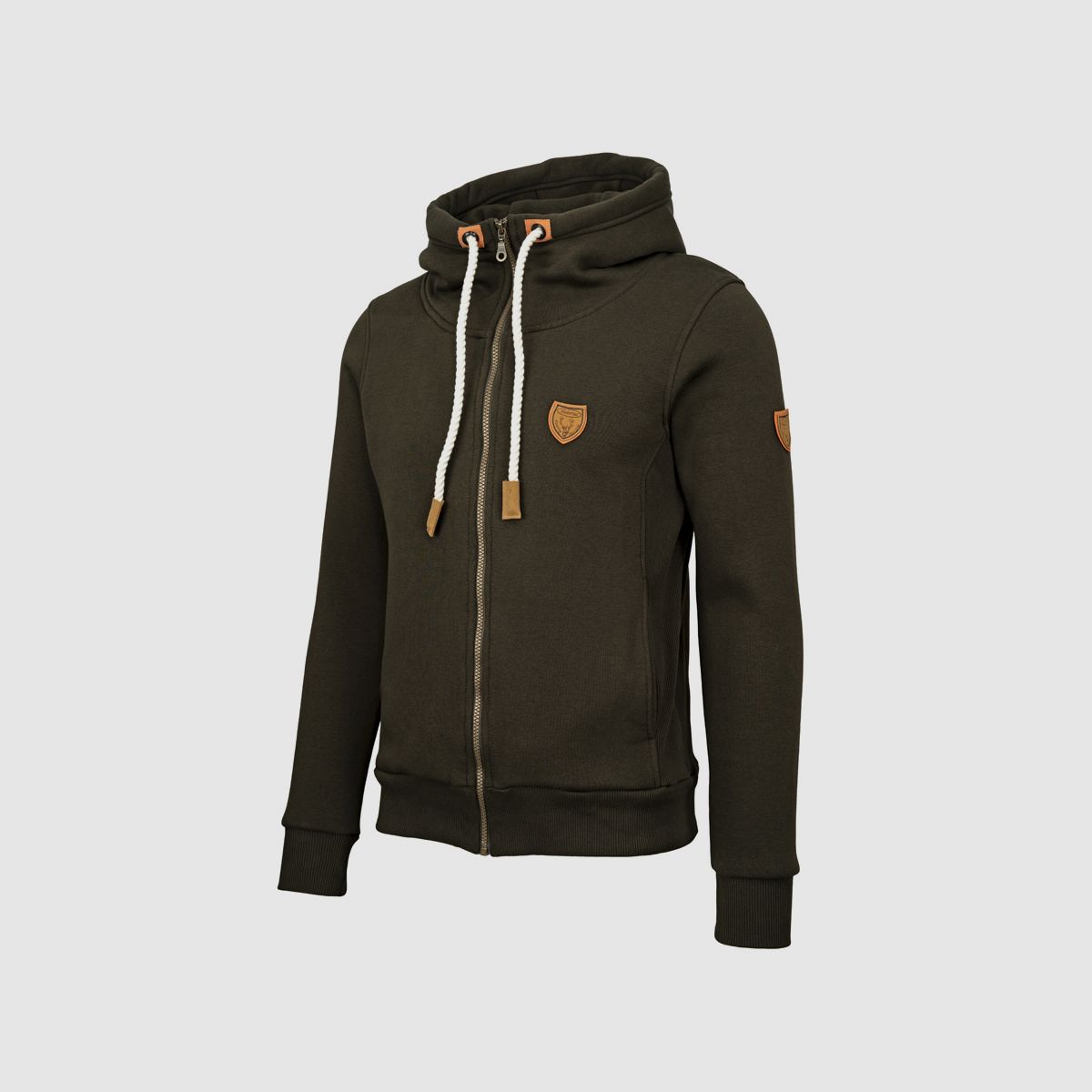 HUBERTUS Men Hunting Hoodie mi Reissverschluß