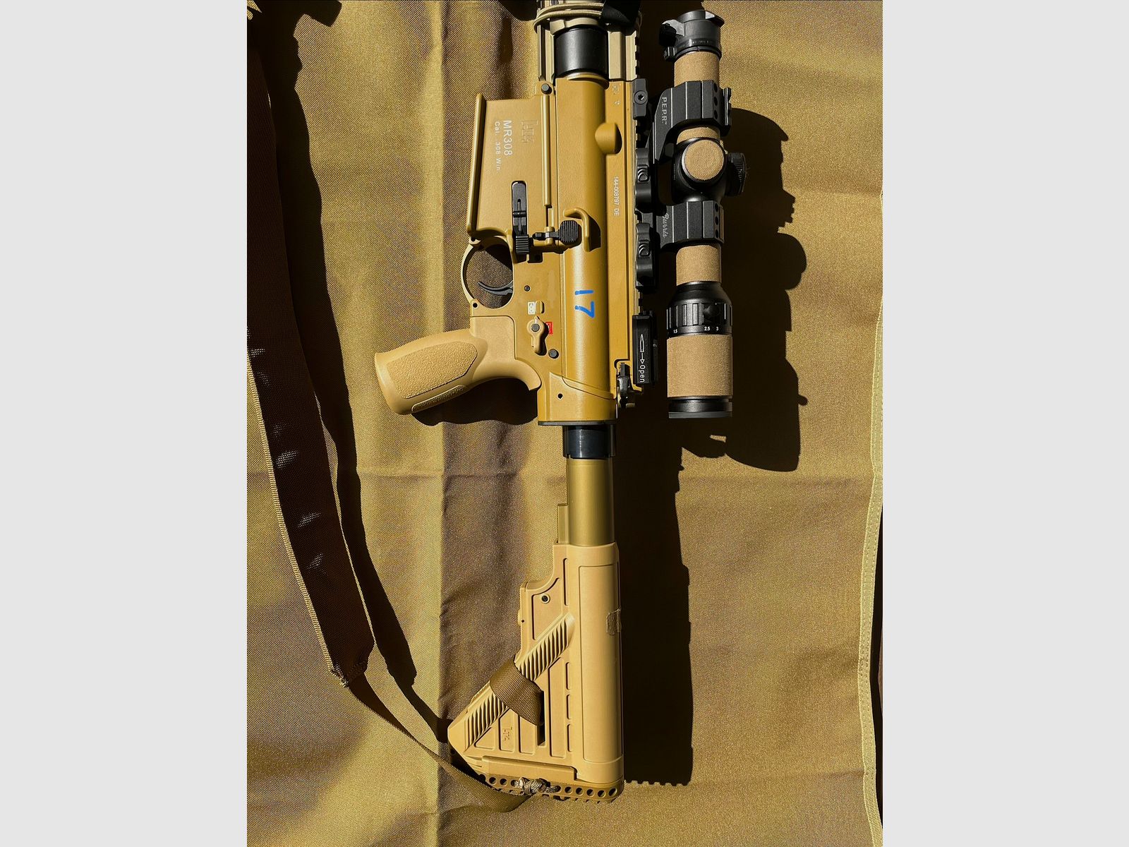 Heckler und Koch MR308, Optik-Setup