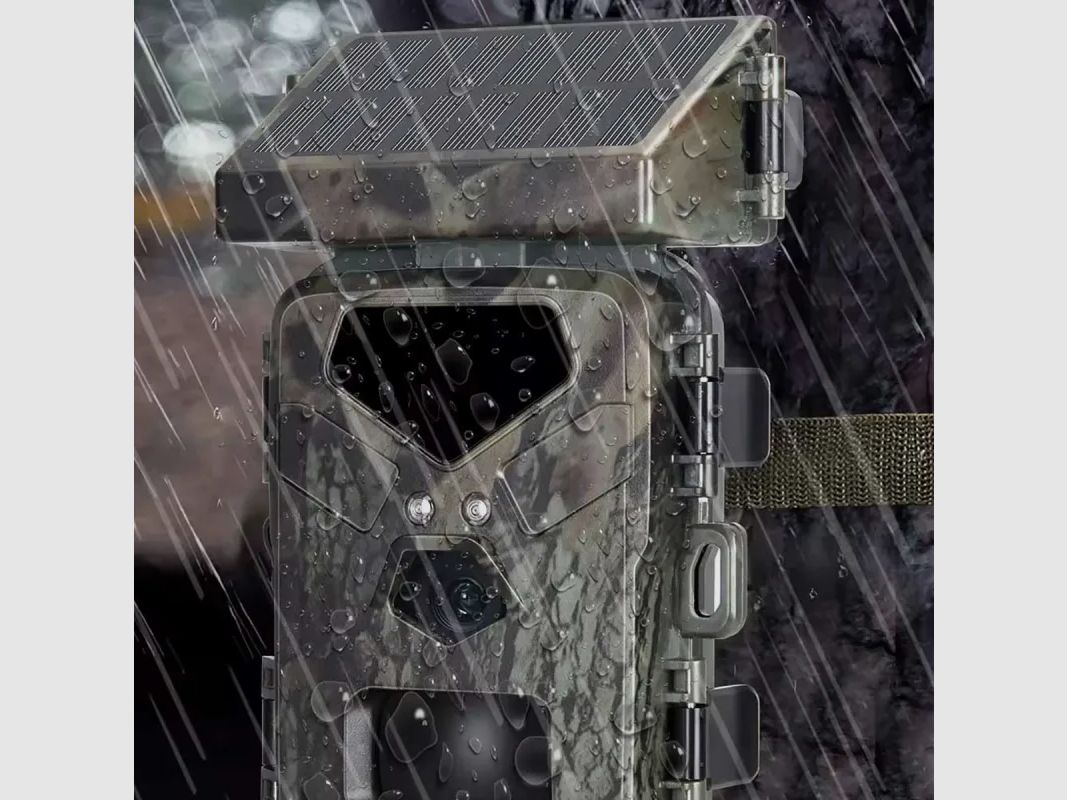 Caméra Solaire Night Vision 20MP + 4 pile + carte SD, image 4 sur 7