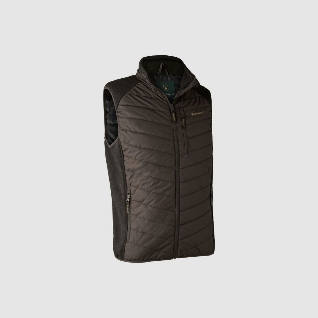 Deerhunter Herren Weste Moor Wattiert mit Strick