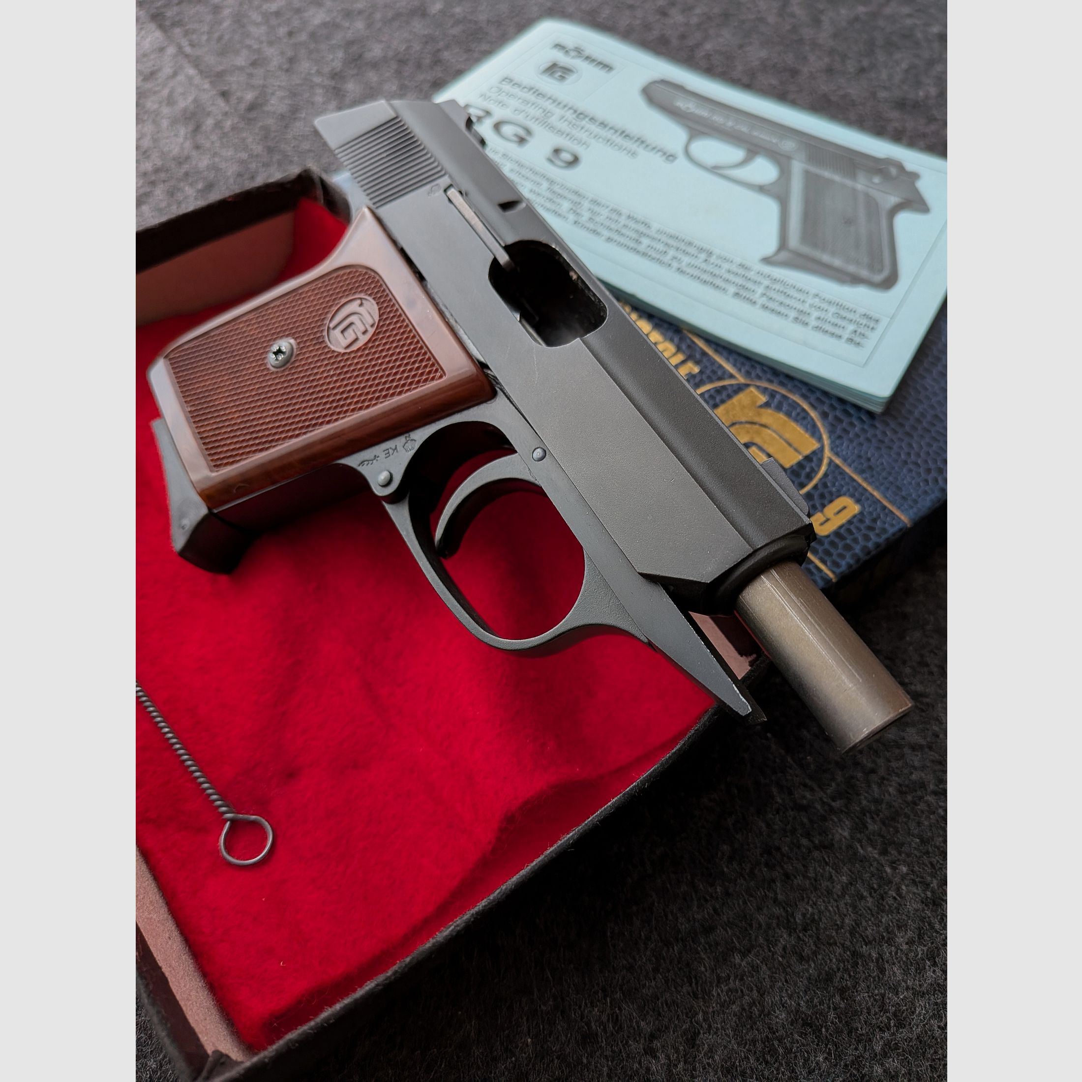Röhm RG 9 (RG9) cal. 8mmK ++PTB 413++blank firing pistol
