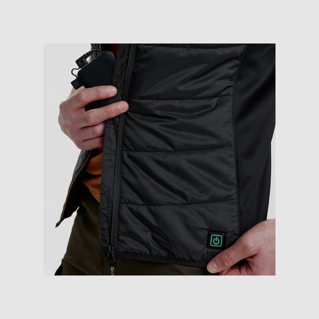 Deerhunter Herren Heat Innenweste Schwarz