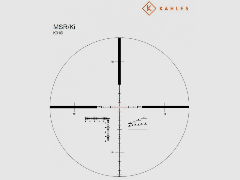 Kahles K318i 3,5-18x50i telescopio de mira