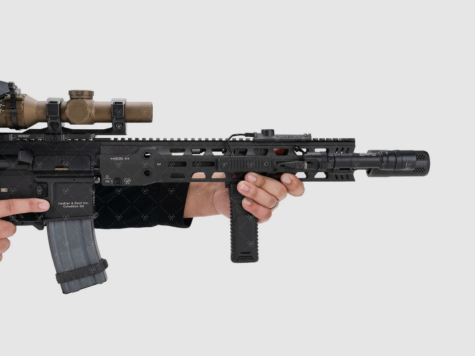 STRIKE INDUSTRIES Strike Picatinny Bipod Grip BLK, imagen 3 de 12