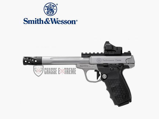 Pistolet S&W 22 Victory Point Rouge Cal 22lr