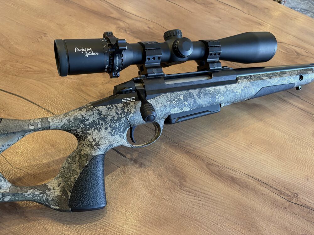 Sako S20 Hunter Kompletny Zestaw Luneta Tłumik 6,5mm Creedmoor