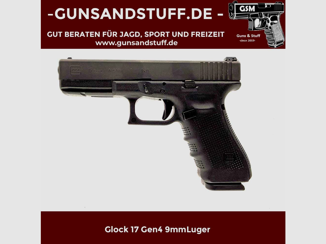 GLOCK 17 Gen4 9mmLuger