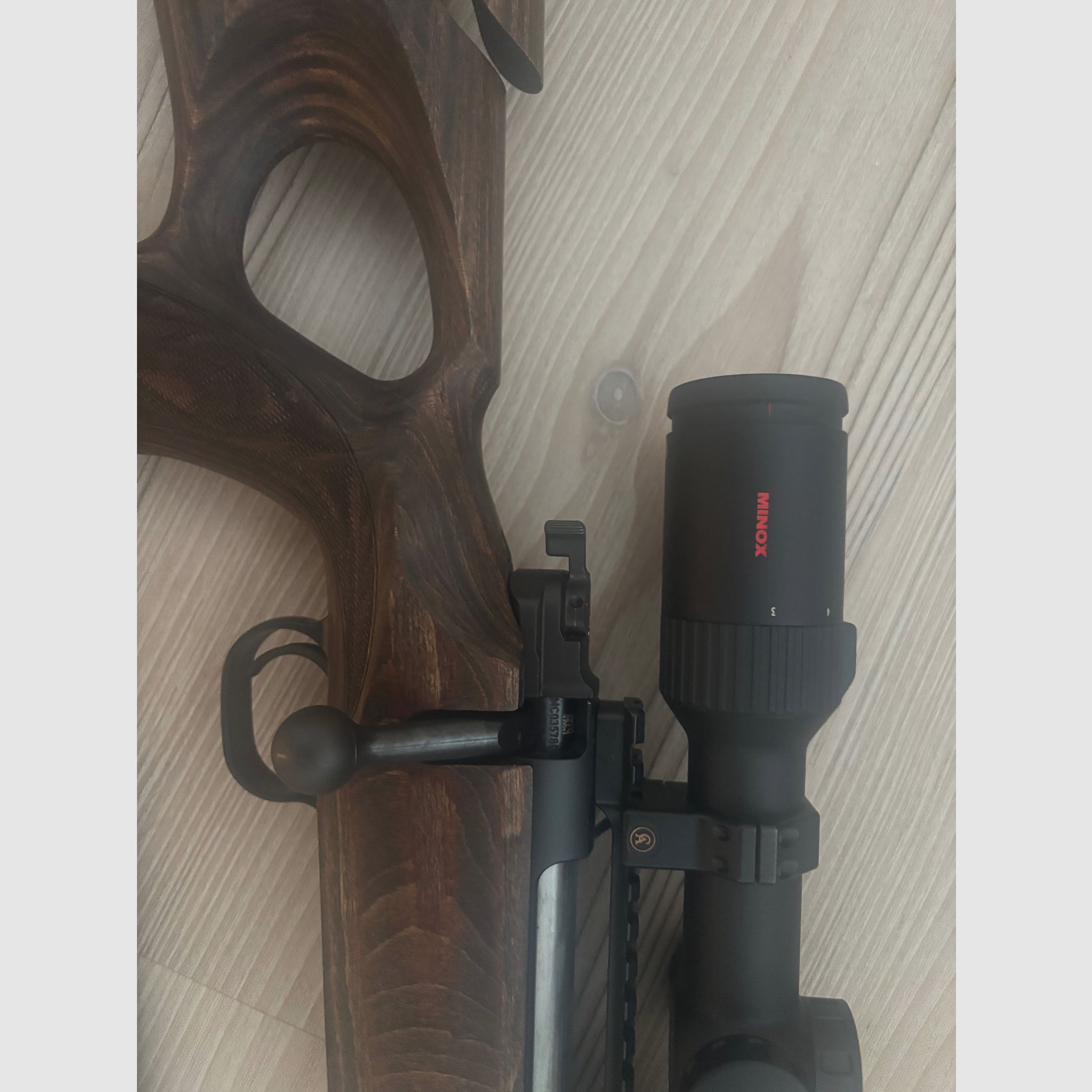 Mauser M12 Max clé à main, Minox RS-4 3-12x56, AimSport Triton No. 4i, HIKMICRO Cheetah, ensemble complet
