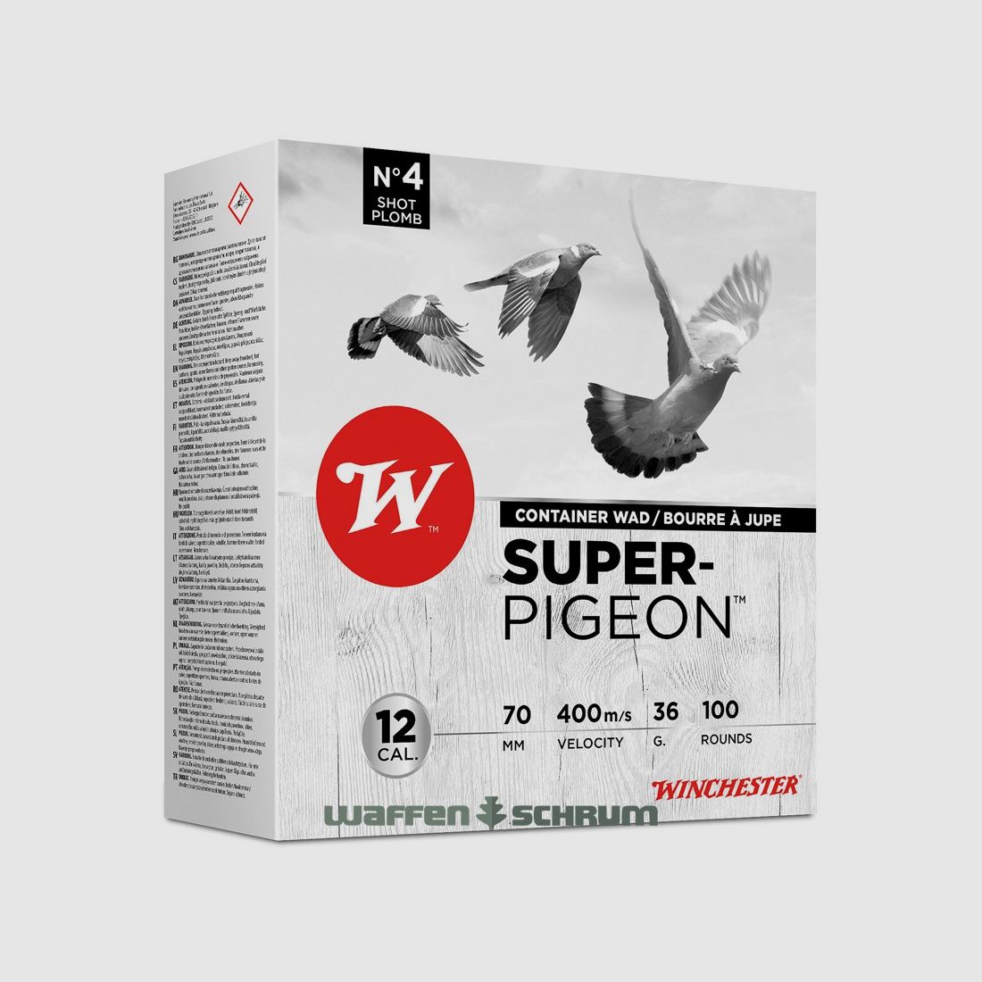 Winchester Super Pigeon 12/70 2,7mm - 36g