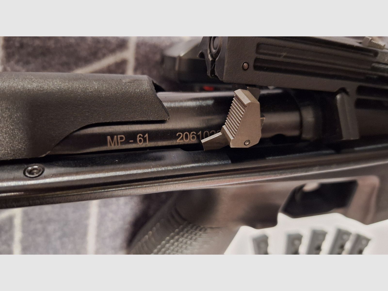 Baikal IJ61/MP61 gas pressure side lever with Reddot - rarity for collectors!