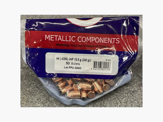 PPU POCISK 44 GR 240 JHP QT 50