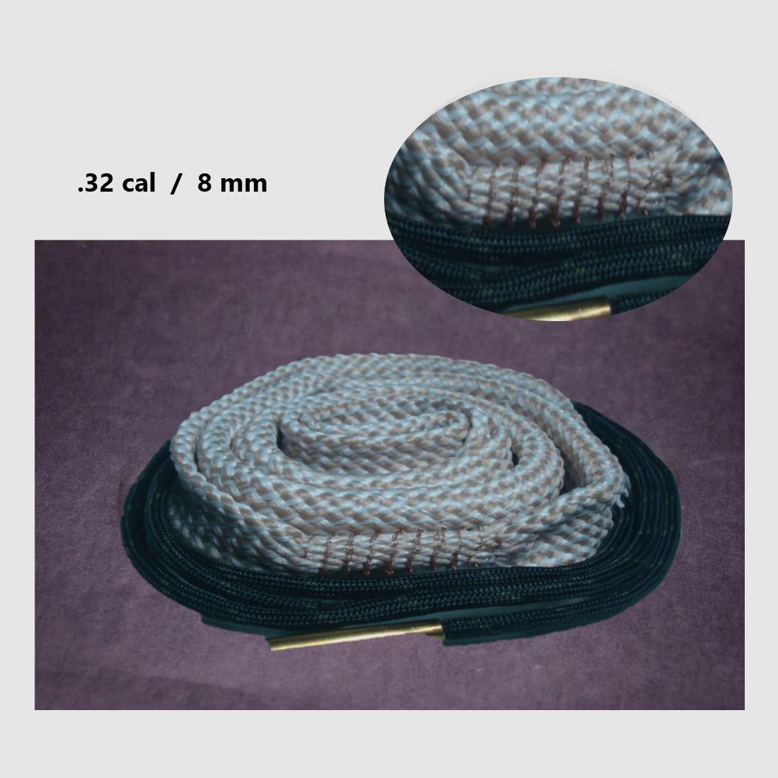 Waffenreinigung  Boresnake Laufreiniger  Reinigungsschnur Putzschnur verschiedener Kaliber