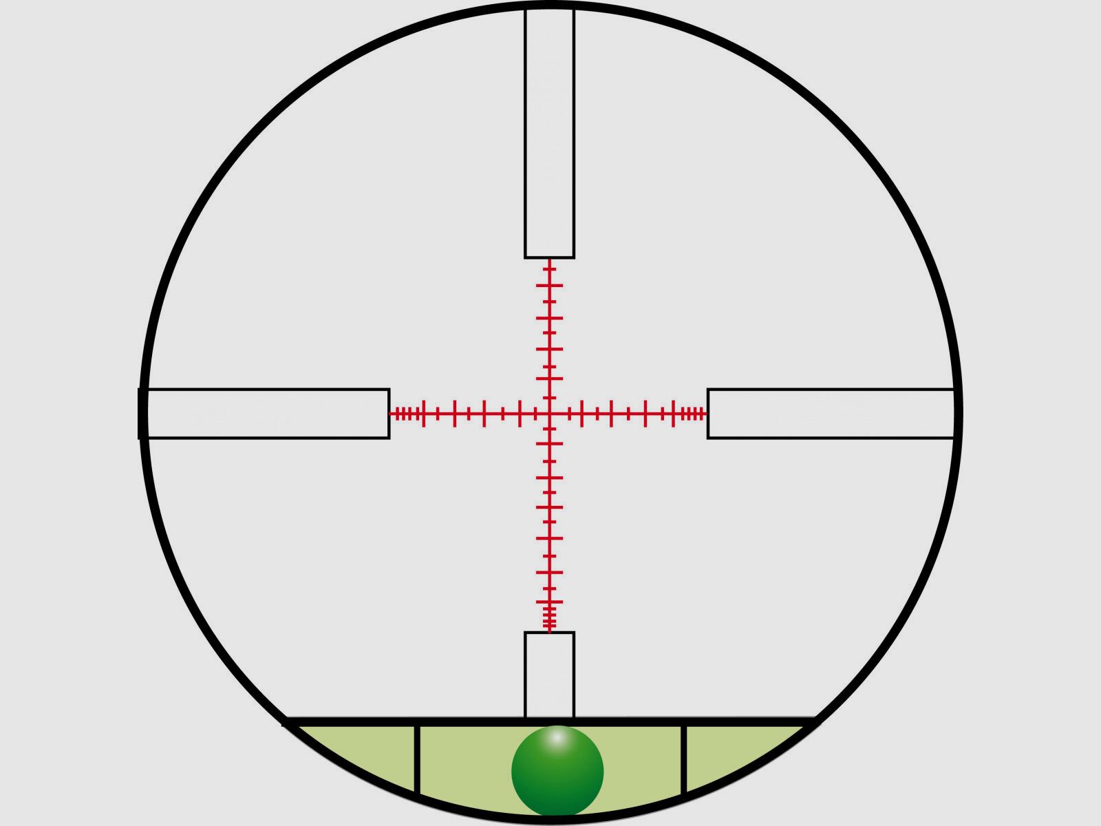 Konus KONUSPRO M-30 - 12,5-50x56 Abs. 1/2 Mil-Dot. bel.