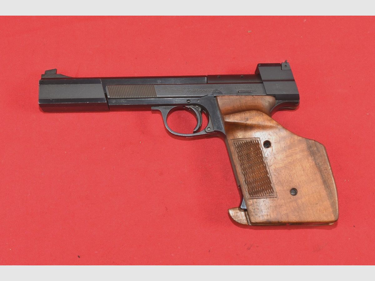 #8456 HAMMERLI 208 INTERNATIONAL pistolet, cal. .22 LR, image 1 sur 17
