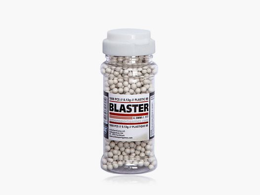 ASG Blaster Plastic BB's blanc 4,5mm BB / 0,13 g / 1000 pcs