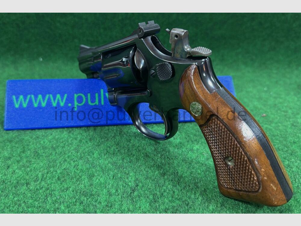Smith & Wesson 15-3 als nieuw, 6 schoten, echte houten grepen, afbeelding 3 van 6