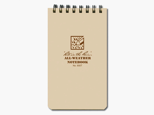 Rite in the Rain Quaderno a spirale khaki Nr. 935T
