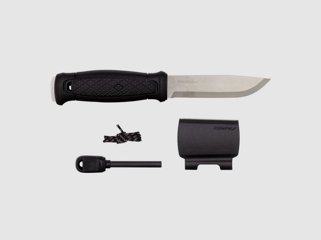 Messer Mora Morakniv GARBERG SCHWARZ MIT ÜberLEBENSKIT (13914), Bild 1 von 3