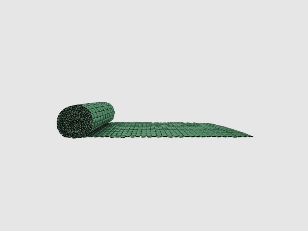 PVC Sichtschutzzaun doppelseitig 1,5x5m grün - Komplettset mit Befestigung, Bild 4 von 18