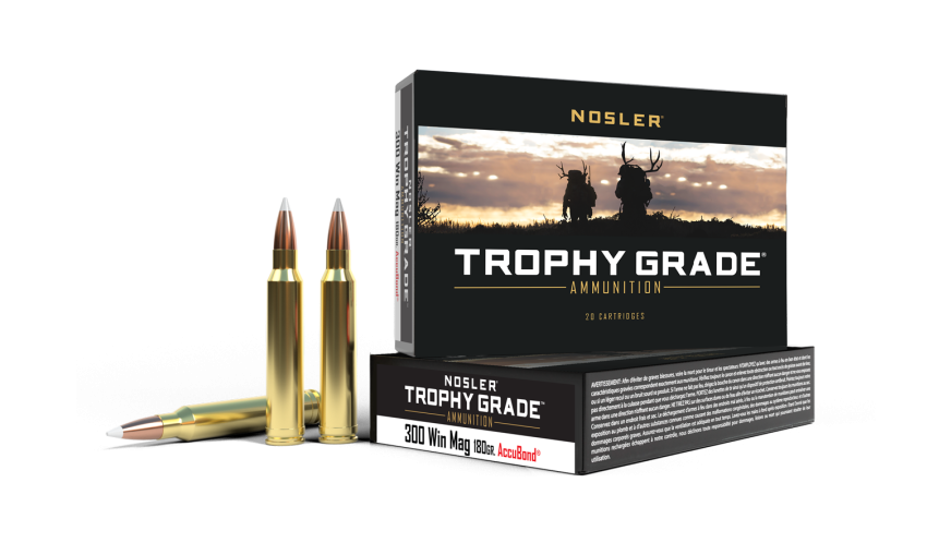 Pudełko 20 nabojów kal. 300 Winchester Magnum Nosler Accubond 180 grs 60059, zdjęcie 1 z 2
