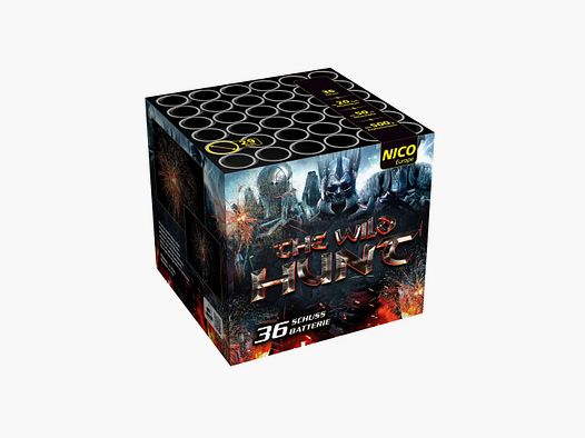 NICO Feuerwerk-Batterie The Wild Hunt 36 Schuss