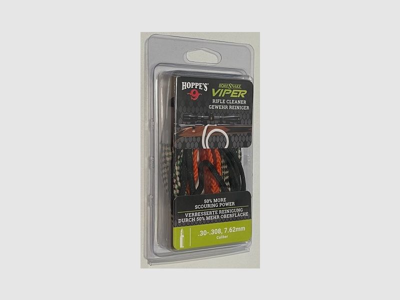 Hoppe’s BoreSnake Viper – Cleaning Cord Cal .30 / .300 / .303 Rifle #24015V