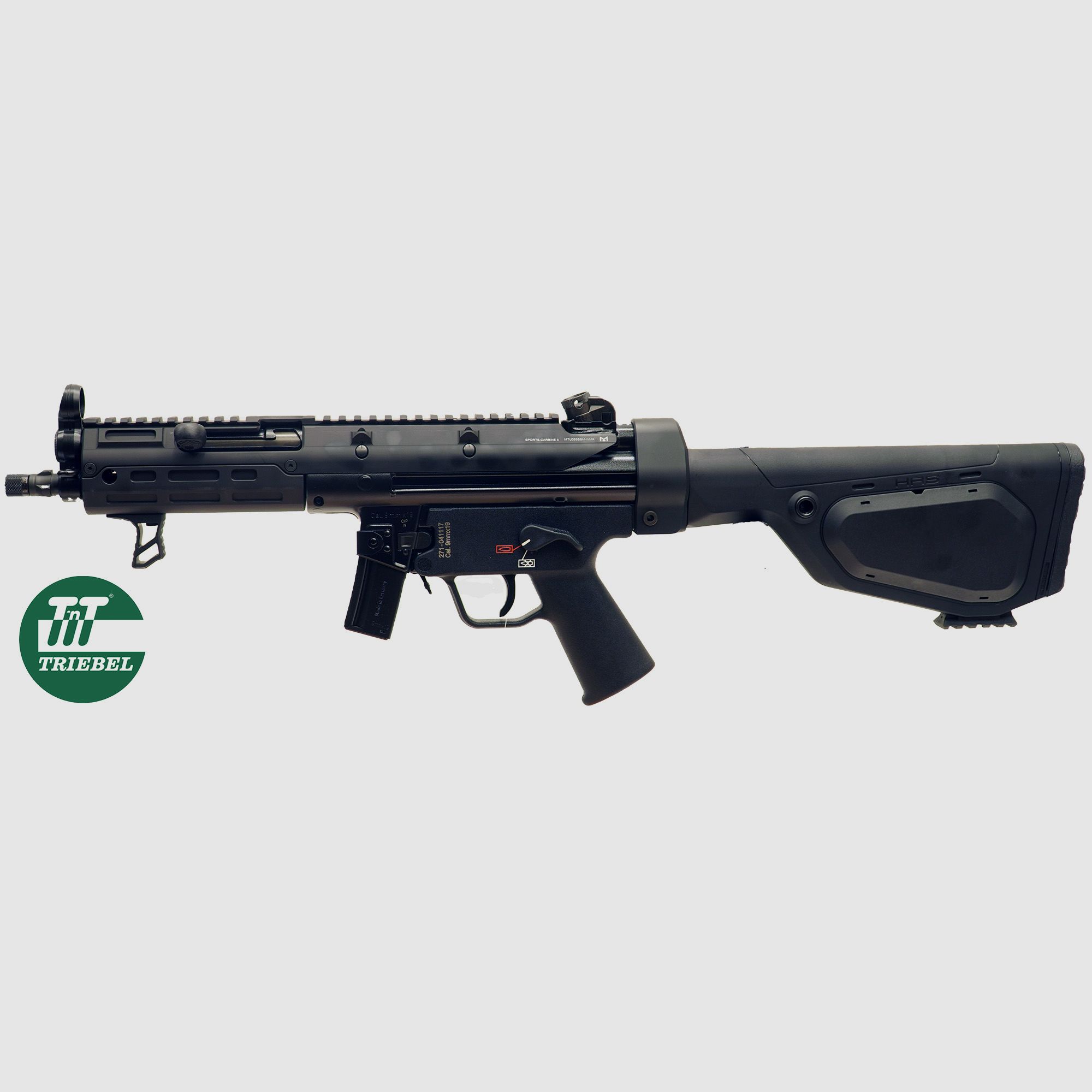 HECKLER & KOCH Selbstladebüchse Mod. SP5 Sports Carbine 5 9mmLuger Lauf 225mm, Bild 4 von 4