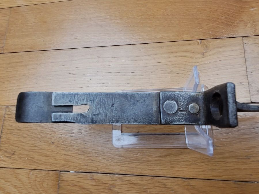 Seltene österreichische Notfall-Ersatzbajonett – Gewehr Steyr 1895 – wenig verbreitetes Ersatz-Futteral V&N – KEINE INDIENISCHE KOPIE – TBE+, Bild 8 von 13