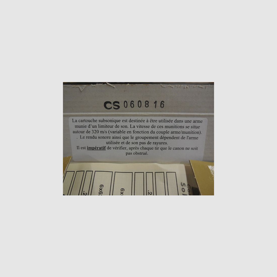Sologne Subsonique 222 rem 45 gr, Bild 4 von 4