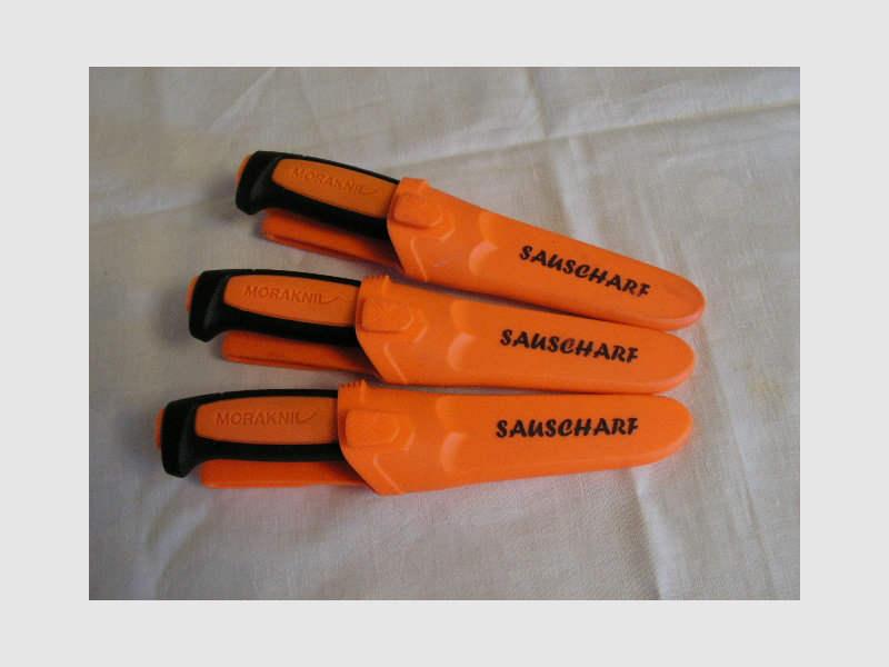 3 X Morakniv "SAUSCHARF",