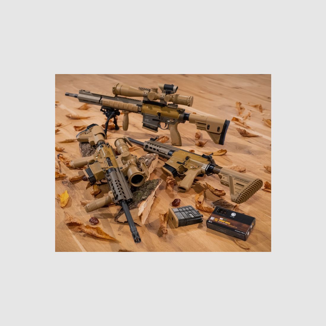 HK MR 308 A3 - SPECIAL EDITION - 16.5" - RAL 8000 - HK G28 Z PATROL DESIGN & TECHNIQUE -