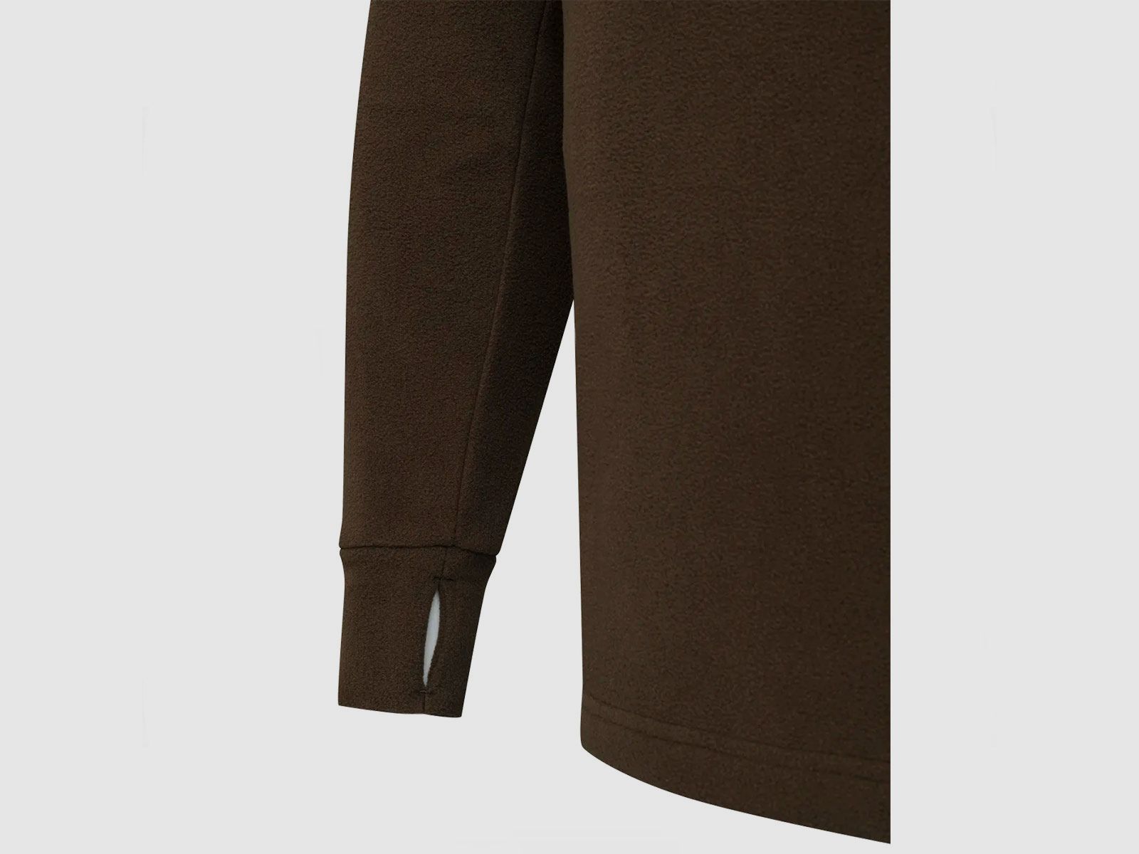 PILE – BERETTA – HP LOGO HALF ZIP Brown Bark, immagine 4 di 5