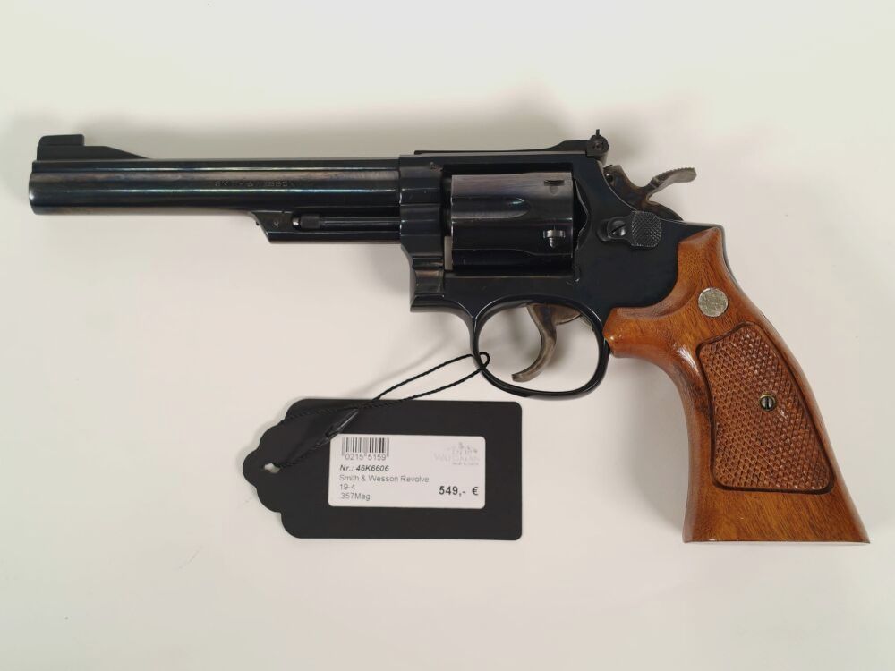 Smith & Wesson 19-4 .357 Magnum 6 pollici 19-4