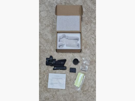 Trijicon ACOG TA31 RMR .223 BDC, vetro militare degli USA, NUOVO