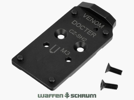 CZ Montageplatte für Docter / Vortex / Venom passend für P-10 OR