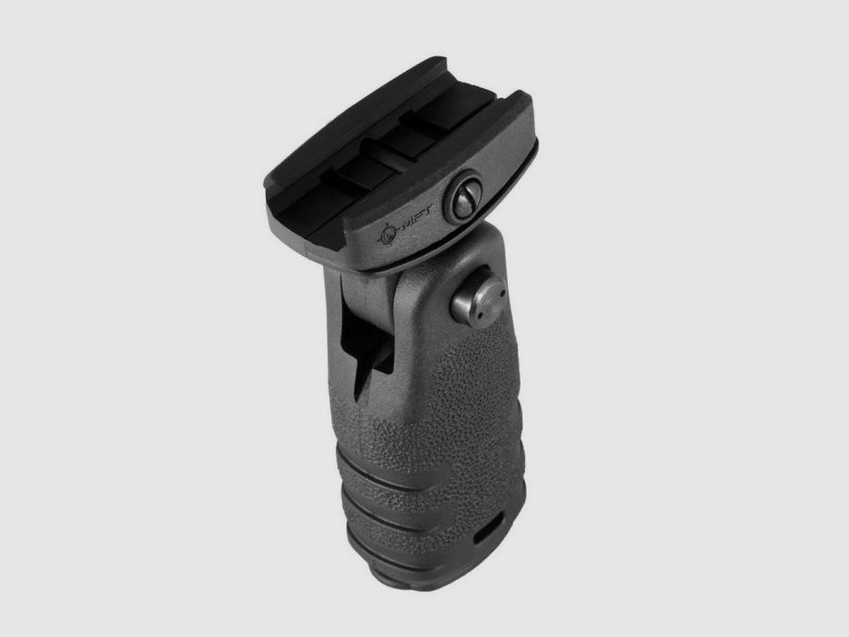 MFT - Chwyt przedni React Folding Grip - Picatinny - Czarny - RFG-BL, zdjęcie 2 z 6