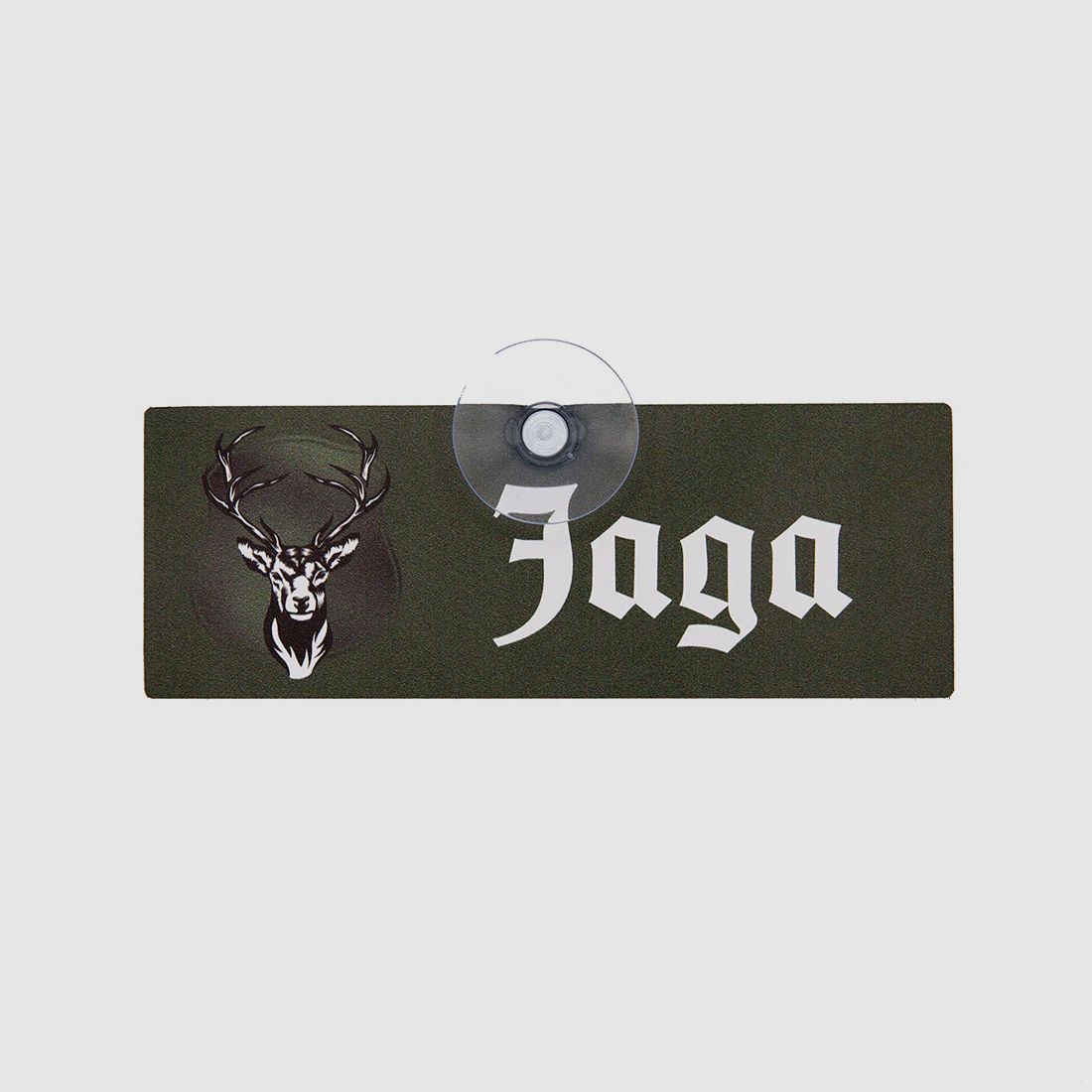 Panneau de chasse avec ventouse "Jaga