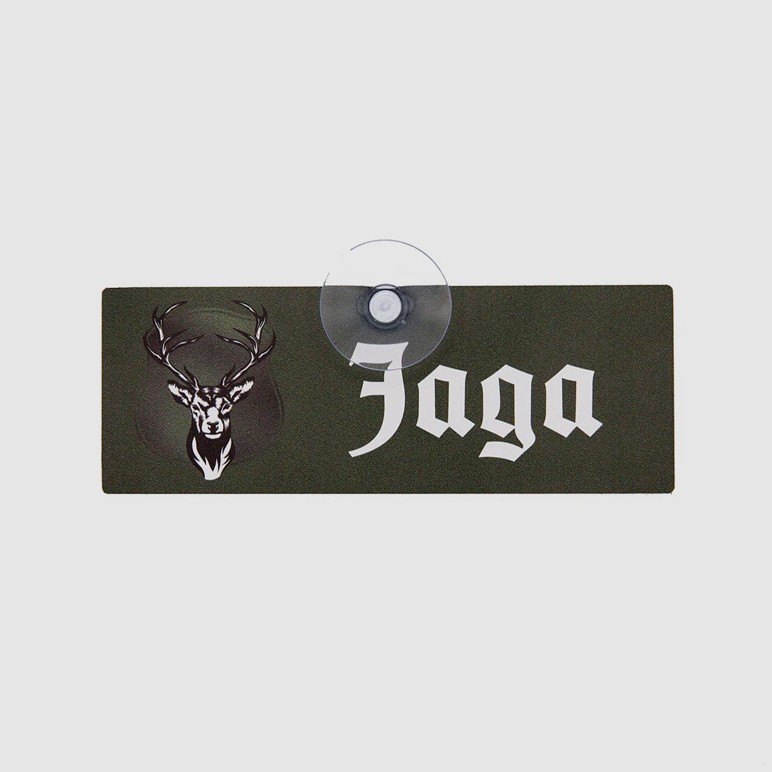 Jagdschild mit Saugnapf "Jaga"