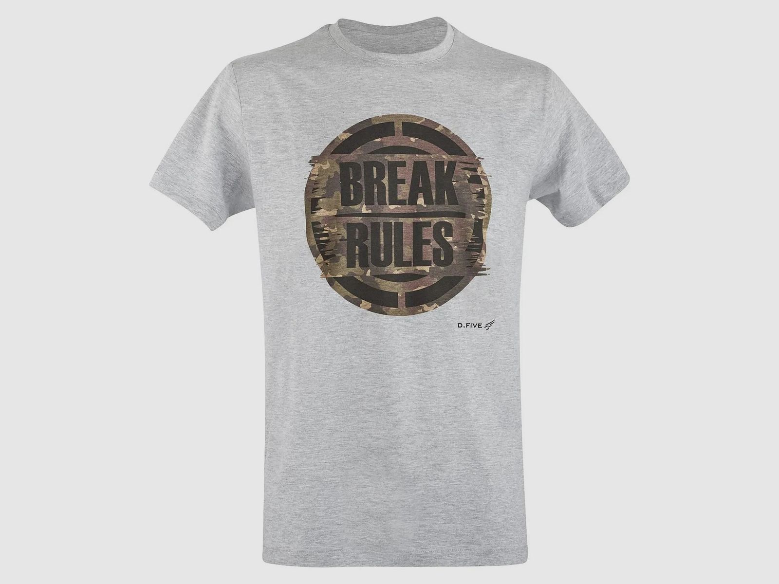 Defcon 5 Defcon 5 T-Shirt Break Rules heather grey