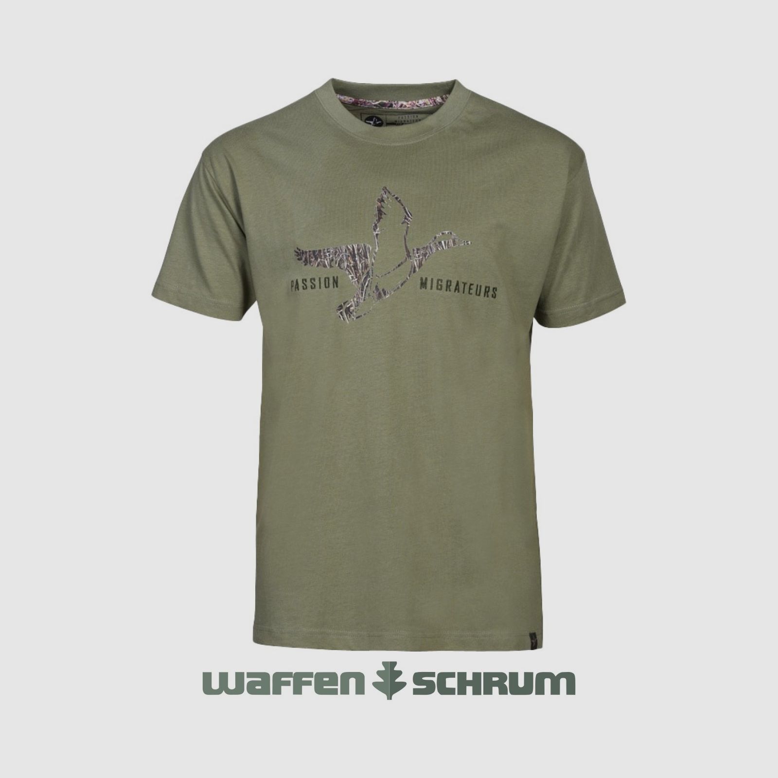 Percussion T-Shirt Passion Migrateurs Khaki