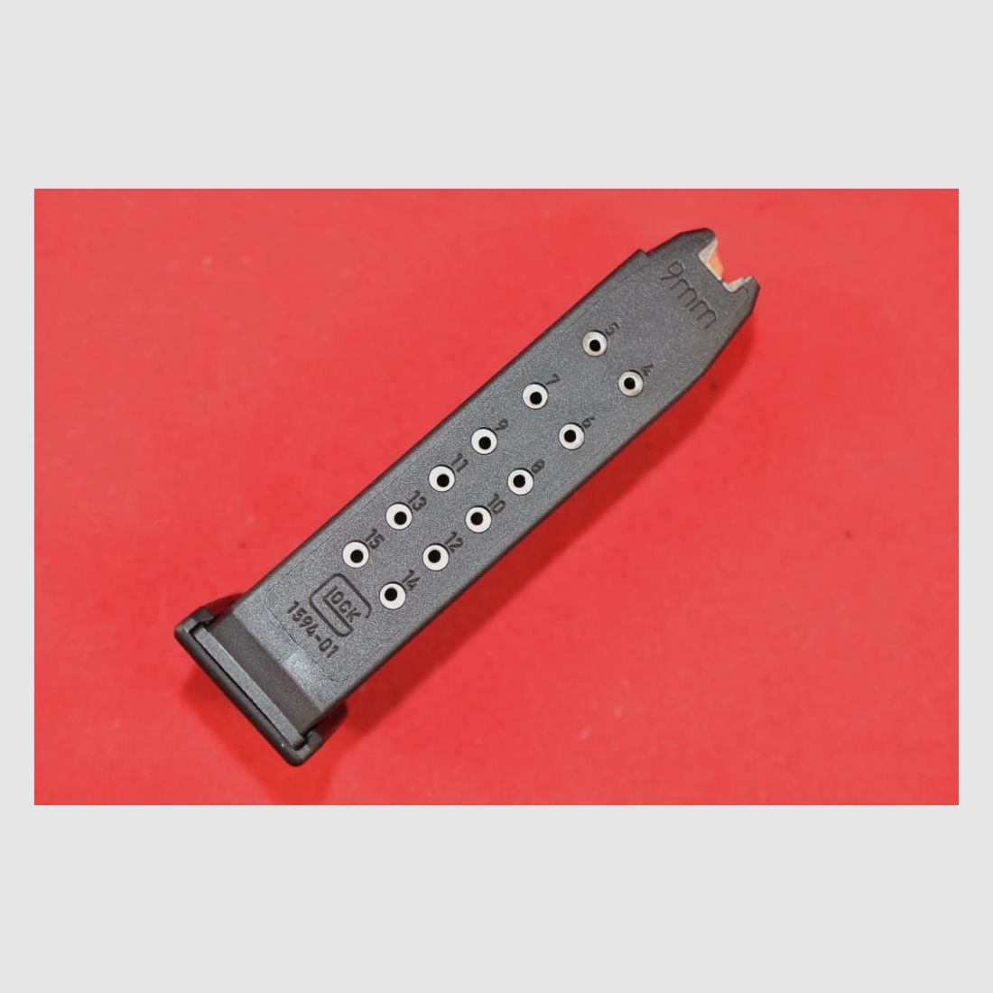 GLOCK 19 Magazine – 15-round (39231) Orange, image 4 of 6