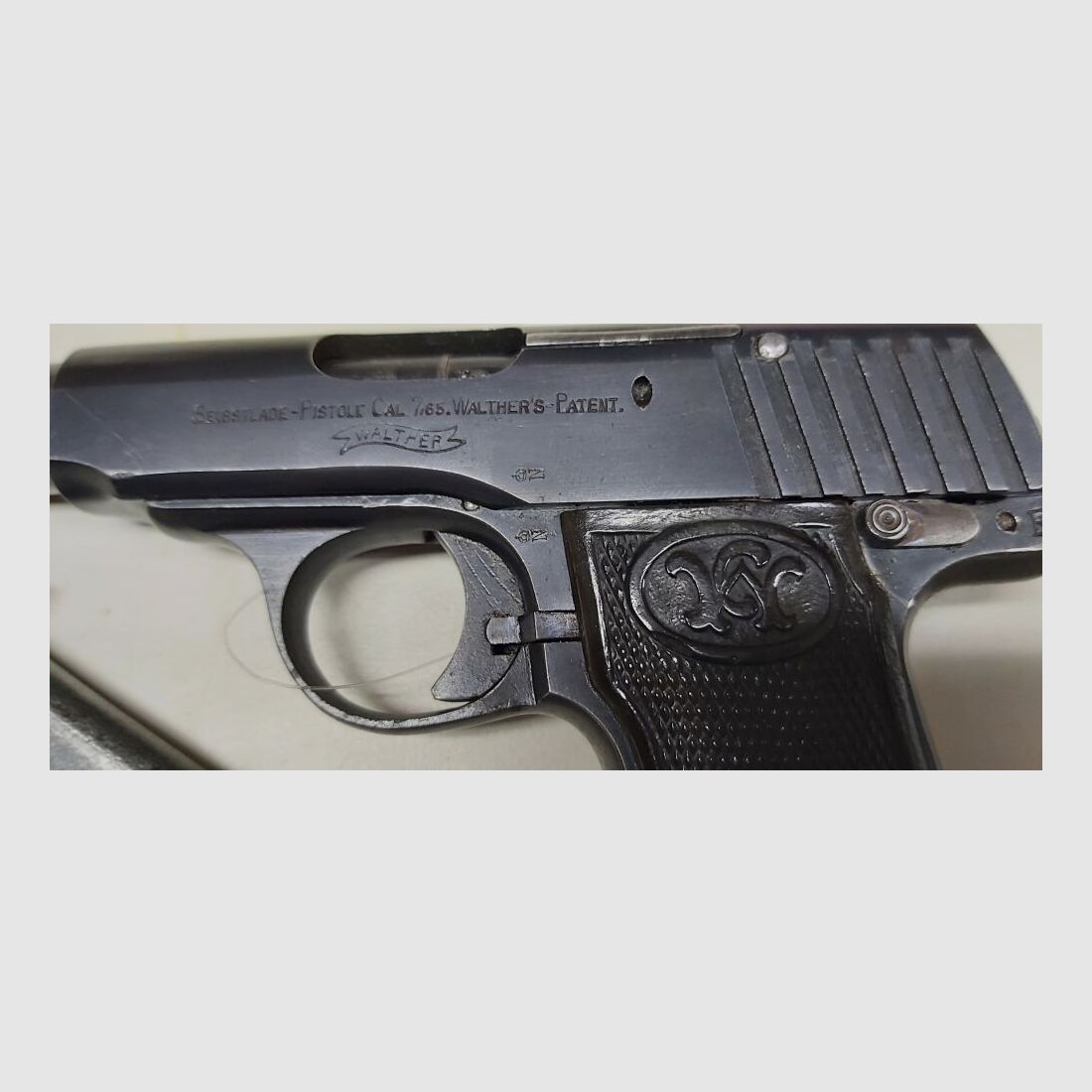 Carl Walther Waffenfabrik Zella St. Blasii Modell 4